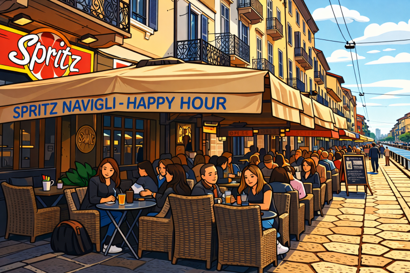 Spritz Navigli Milano a Milano