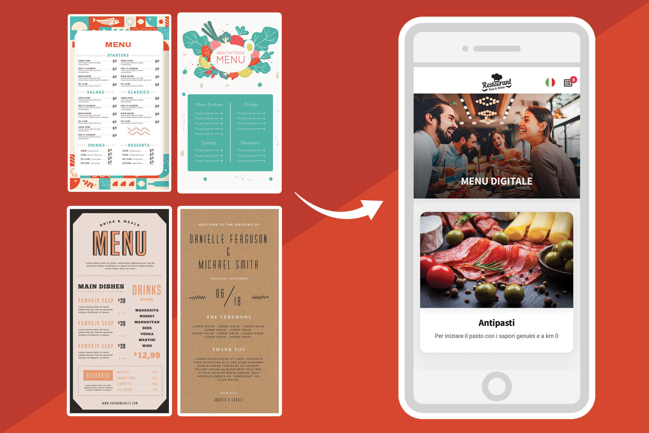 Compilazione menu