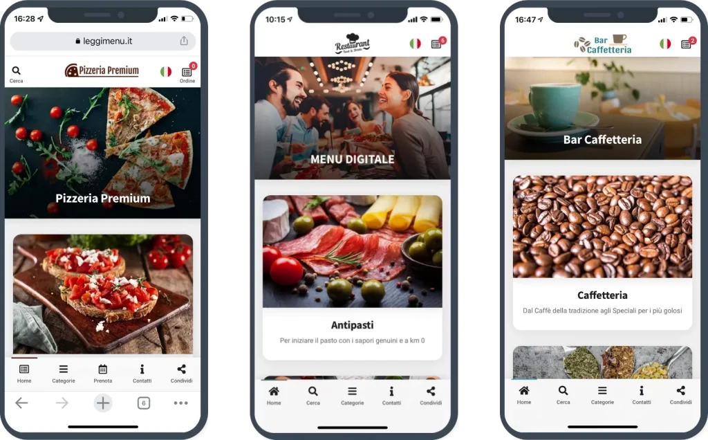 Come creare un menu digitale